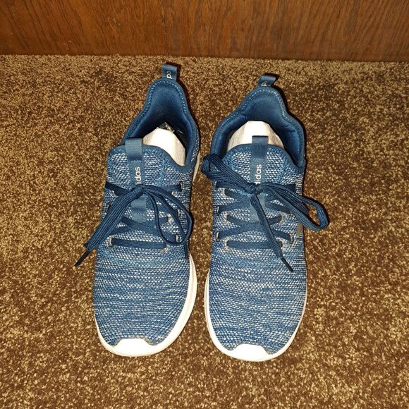 Adidas Cloudfoam Pure Shoe - Women's Running Tech Steel/Silver Metallic/Grey - Picture 9 of 10